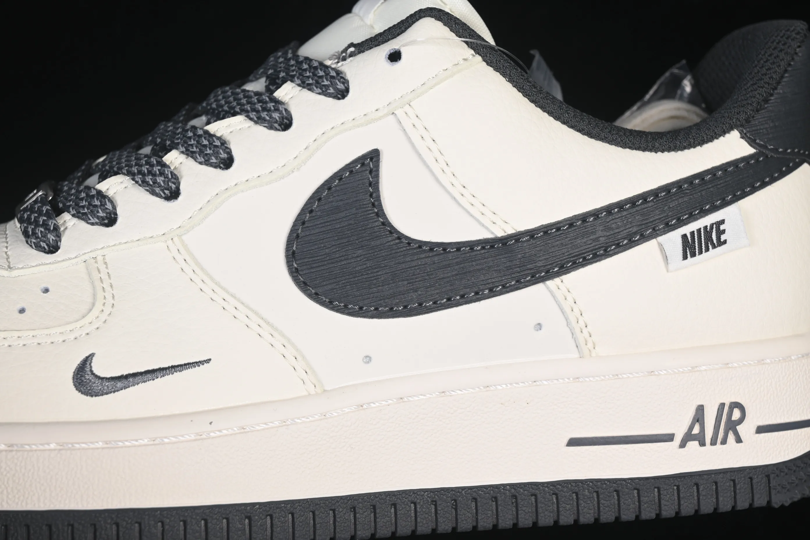 All categories Nk Air Force 1 Air Force series Nk Air Force 1 Low Air Force low-top Nike Air Force 1'07 Low off-white dark gray Air Force 1 low-top casual sneakers SM6668-119